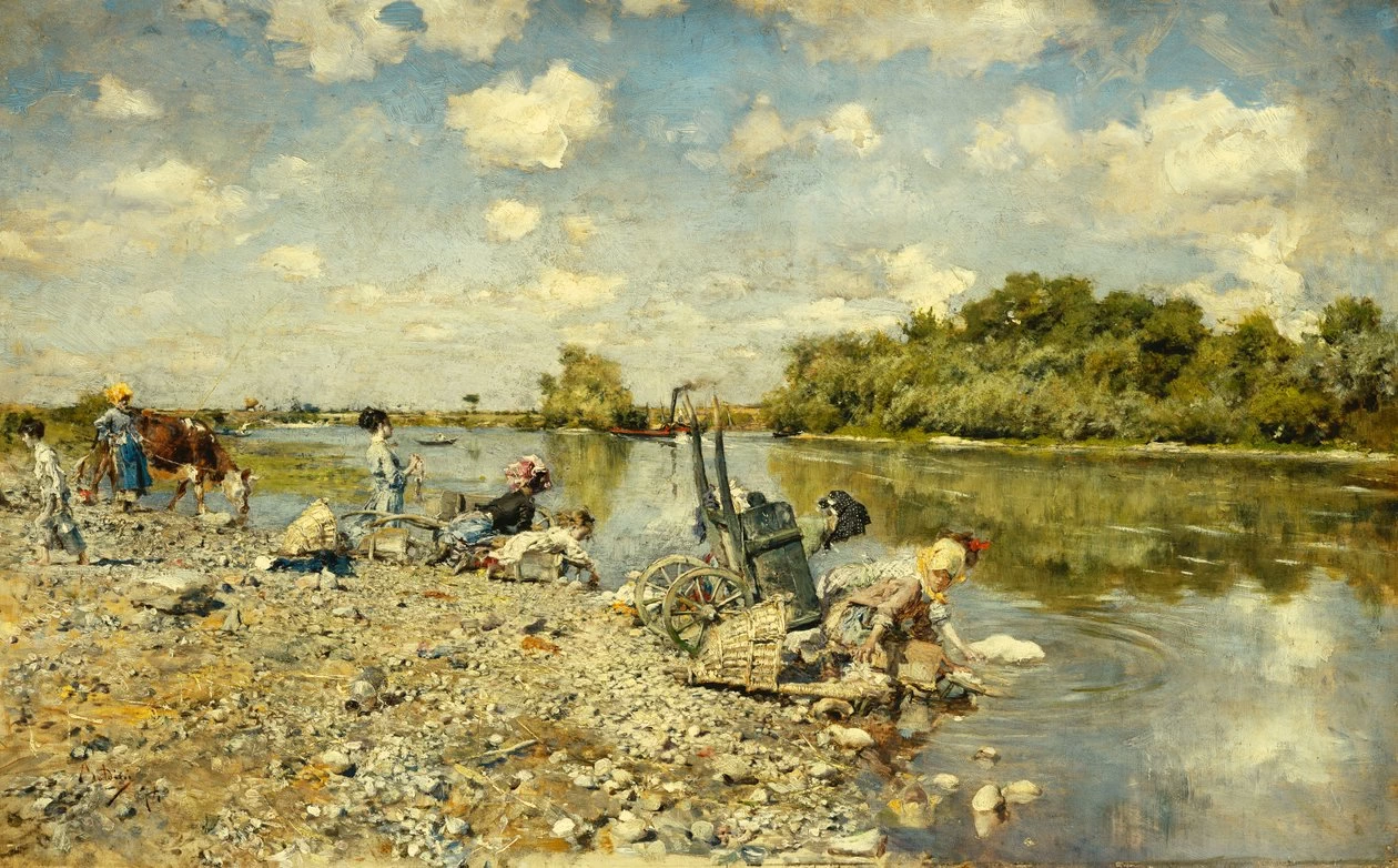 Il bucato, 1874